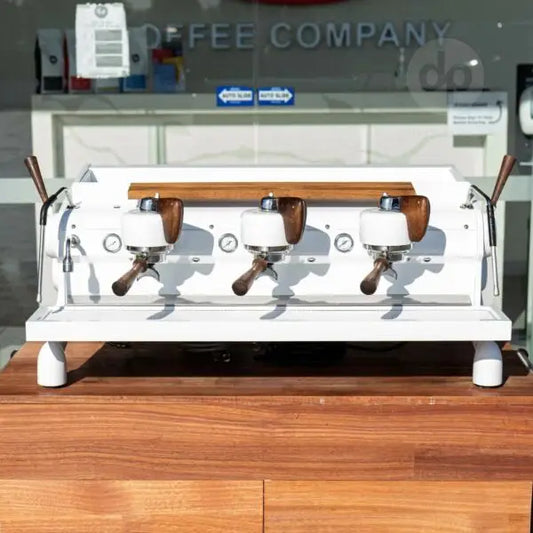 STUNNING CUSTOM SLAYER ESPRESSO 3 GROUP COMMERCIAL COFFEE