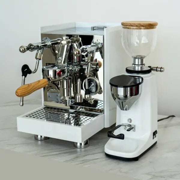 Stunning Custom White E61 Coffee Machine Package &