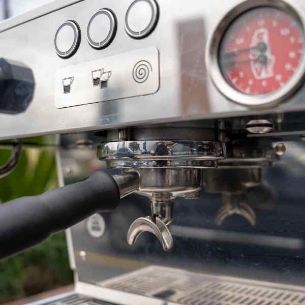 Used 2 Group La Marzocco PB 2020 model Commercial coffee machine - Australia - Di Pacci