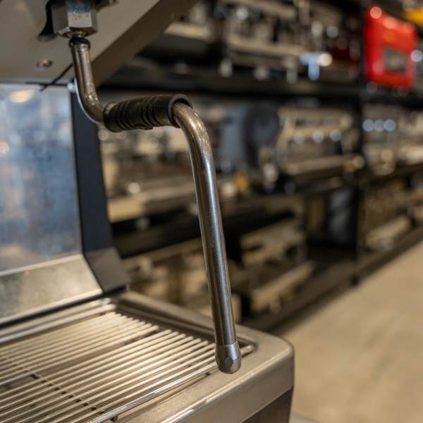 Used 2 Group Nuova Simonelli Appia Tall Cup Commercial Coffee Machine - Australia - Di Pacci