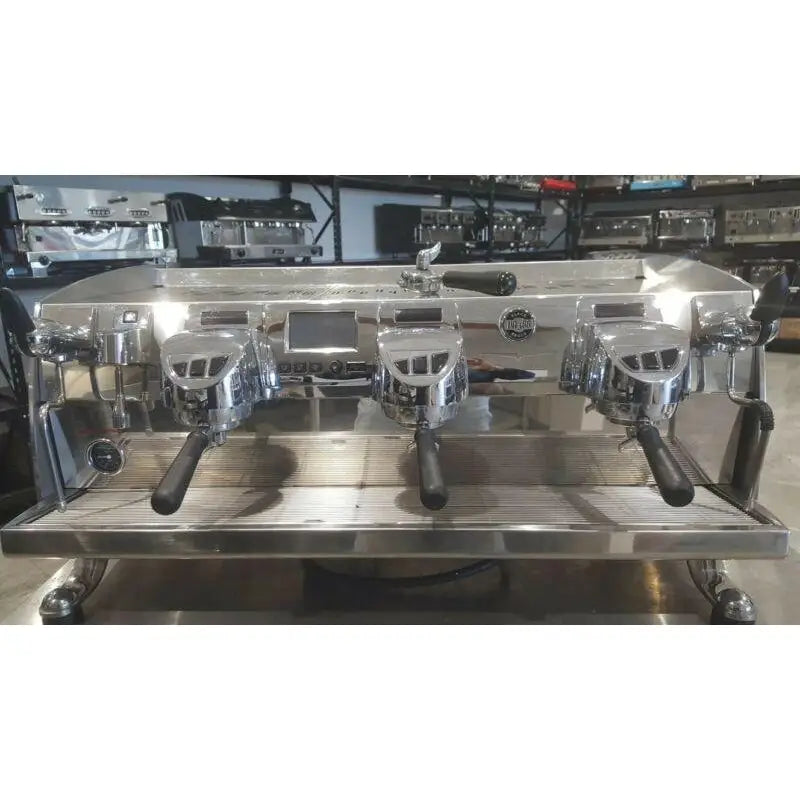 USED 3 Group Black Eagle Commercial Coffee Machine - ALL