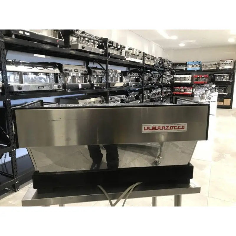 Used 3 Group High Cup La Marzocco Linea AV Commercial Coffee