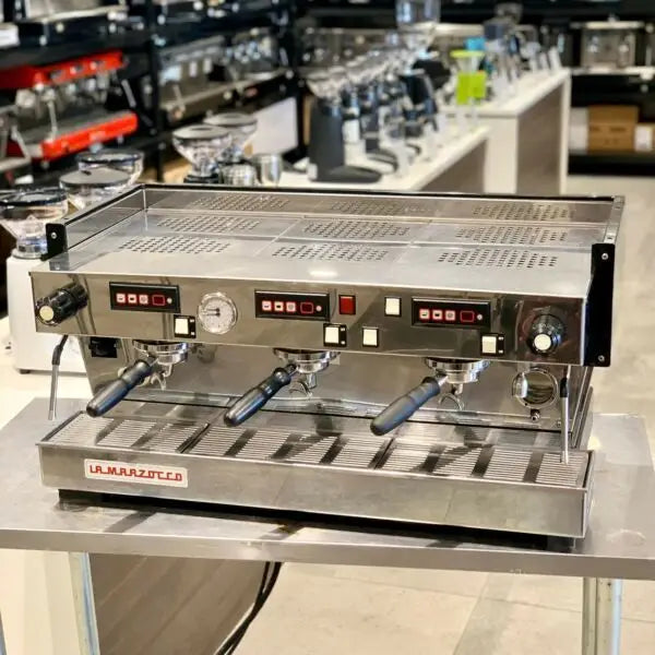 Used 3 Group La Marzocco Linea AV High Cup Commercial Coffee