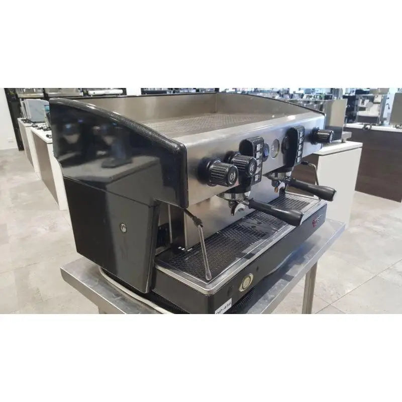 Used Black 2 Group Wega Atlas Commercial Coffee Machine -