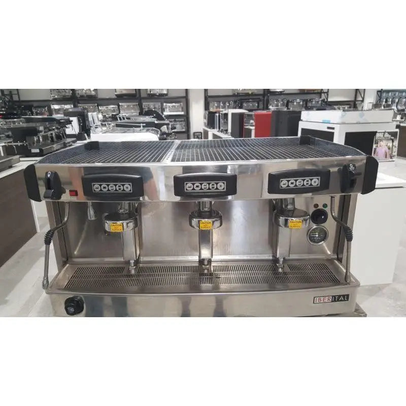 Used Cheap 3 Group Iberital Commercial Coffee Machine - ALL