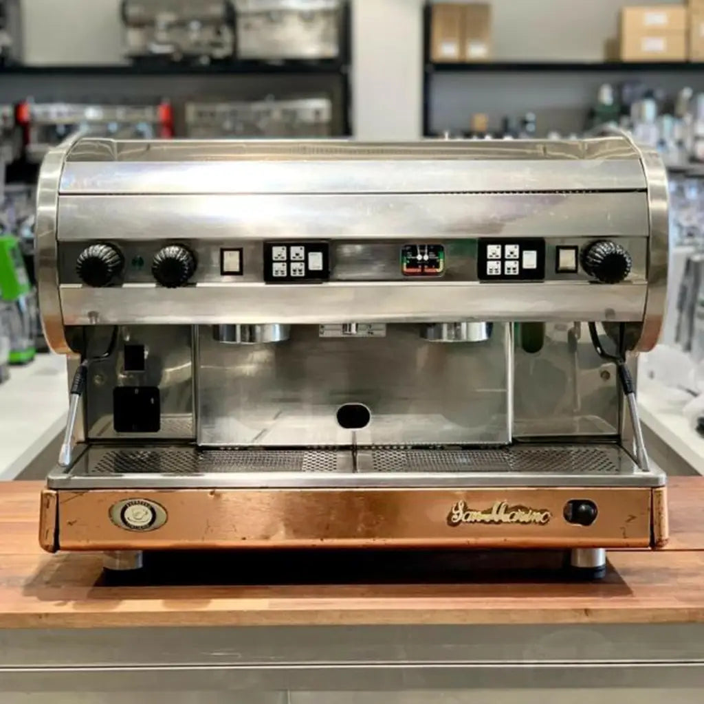 Used Fully Serviced 2 Group Sanmarino Lisa Commercial Coffee