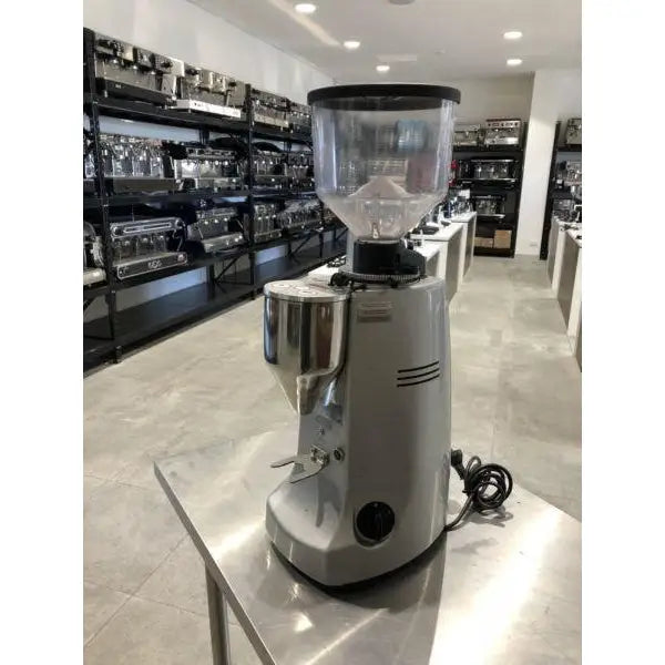 Used Mazzer Robur Electronic Red Speed Burrs Espreso Grinder