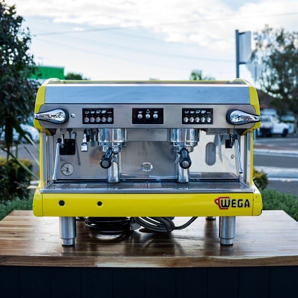 Used Wega Polaris – Custom Build with Flick Steam Taps & High Feet - Australia - Di Pacci