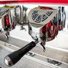 Showroom Demo Victoria Arduino White Eagle 2 Group Red Coffee Machine