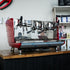 Showroom Demo Victoria Arduino White Eagle 2 Group Red Coffee Machine