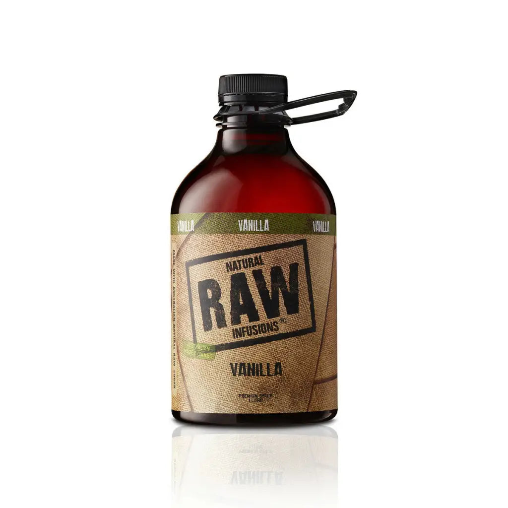 Vanilla RAW Syrup - 1L Bottle - ALL