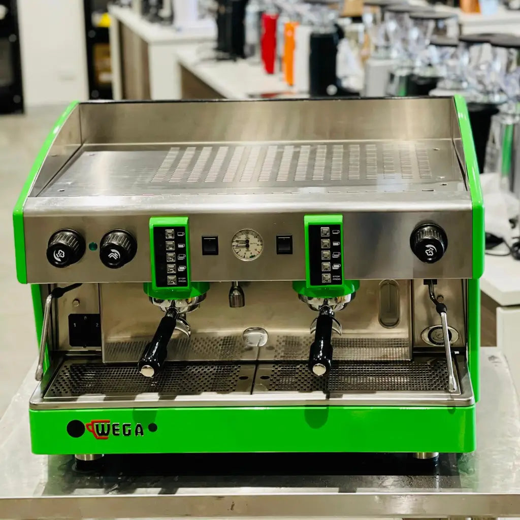 Wega Wega Atlas Used Hot Green Commercial Coffee Machine -
