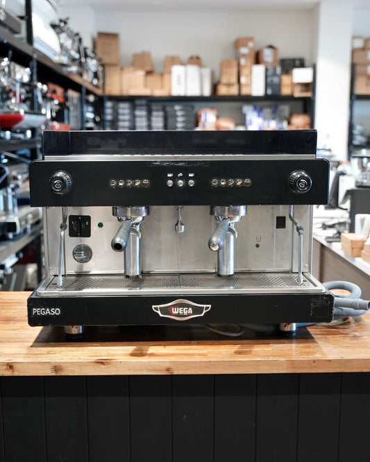 Used Wega Pegaso 2 Group 15 Amp High Cup Commercial Coffee Machine