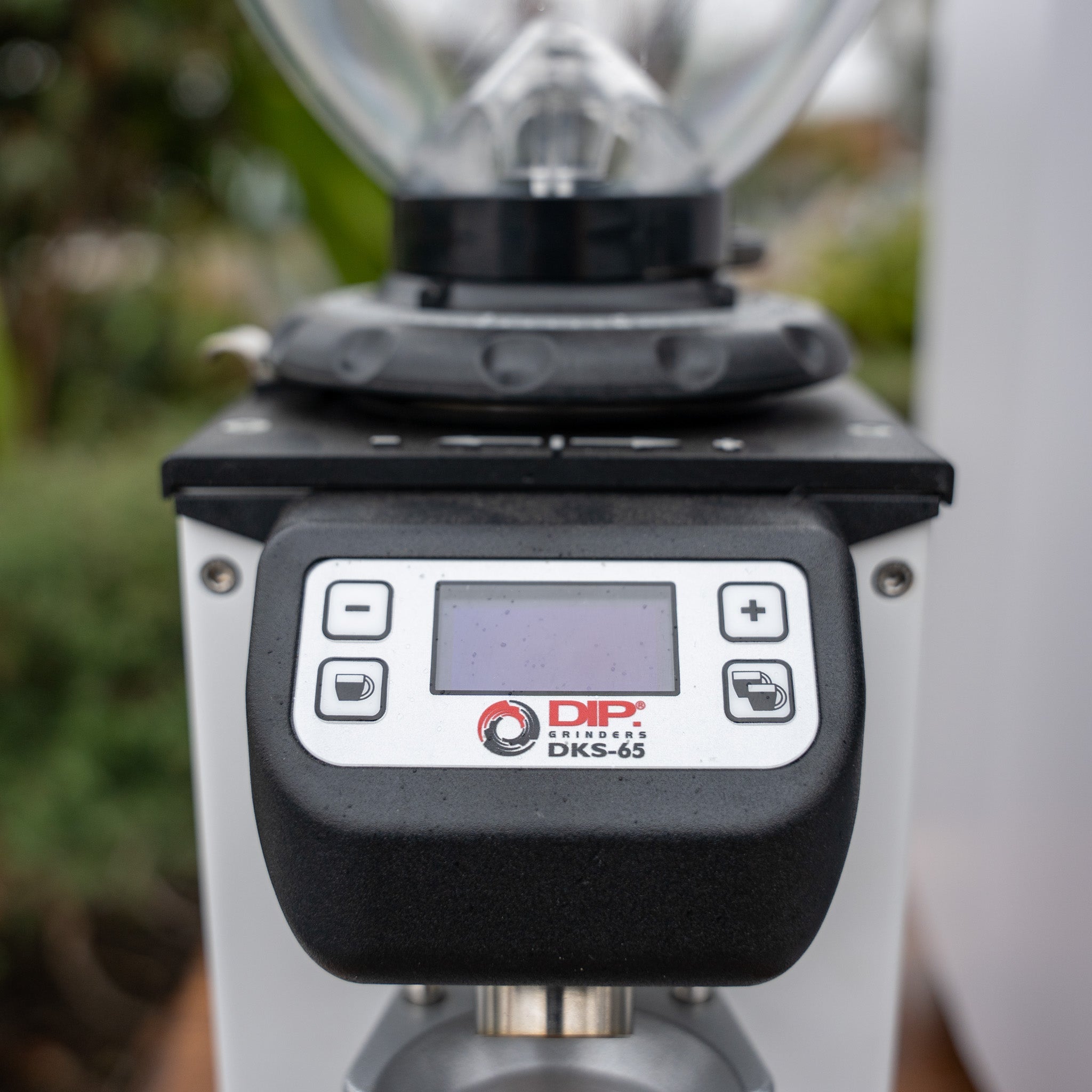 White Carimali Nimble & DIP DKS - 65 Grinder Package + Precision Accessories - Australia - Di Pacci