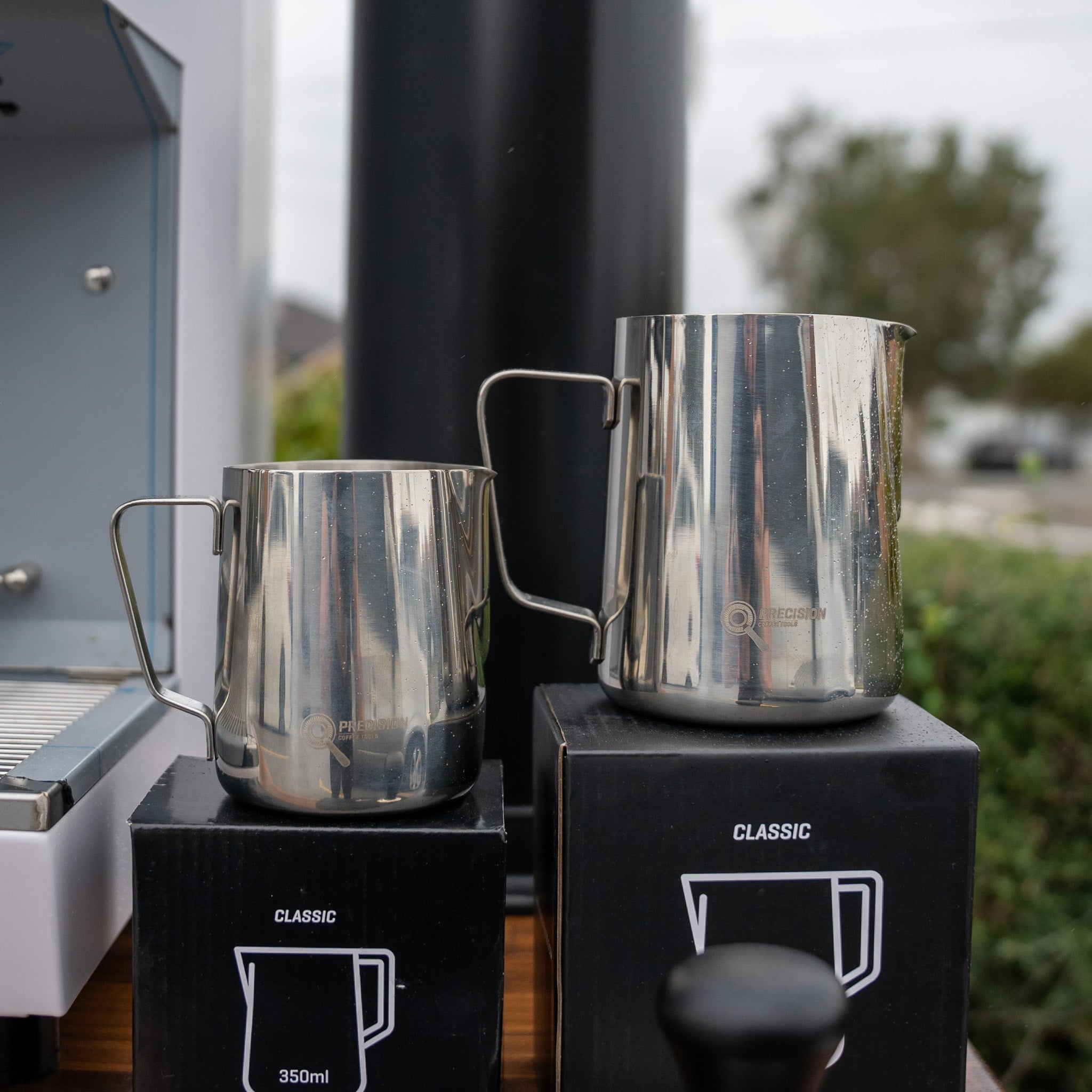 White Carimali Nimble & DIP DKS - 65 Grinder Package + Precision Accessories - Australia - Di Pacci