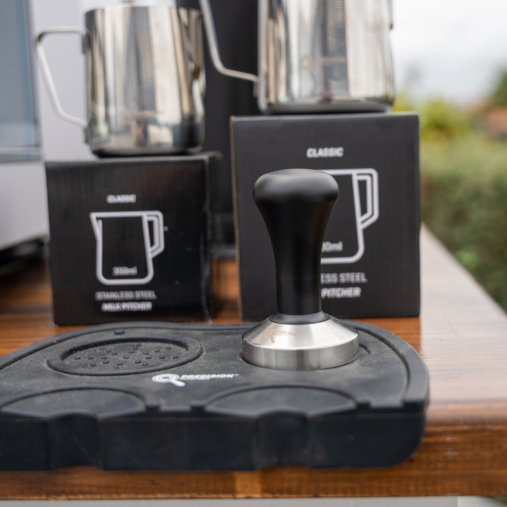 White Carimali Nimble & X011 Grinder Package + Precision Accessories - Australia - Di Pacci