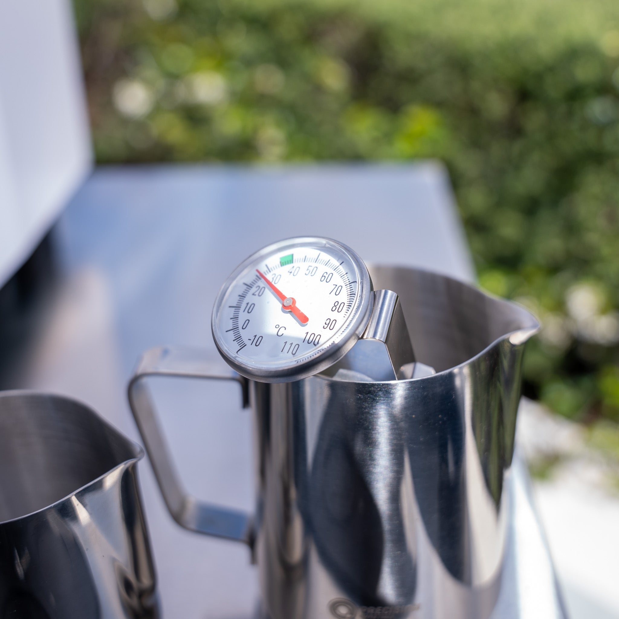 White Carimali & X011 Grinder + Precision Accessories & Stainless Steel Coffee Cart Package - Australia - Di Pacci