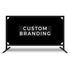 Wind Barriers - Custom Branding - 2 Metre / Black - ALL